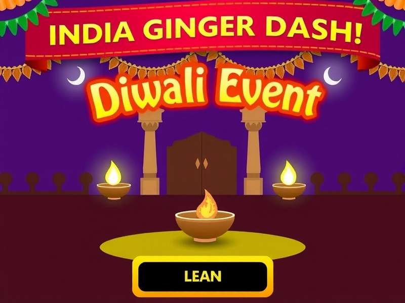 India Ginger Dash - Diwali Dhamaka In-Game Event India Ginger Dash Diwali Event Screenshot